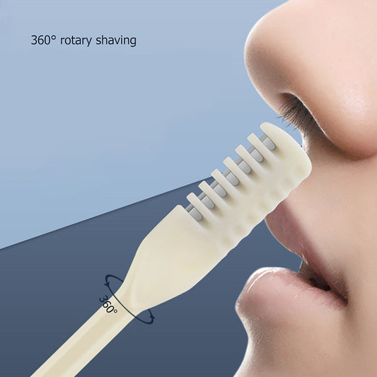 360 Rotating Nose Hair Trimmer - Portable and Washable