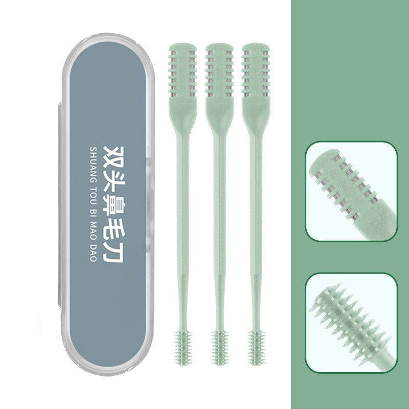 360 Rotating Nose Hair Trimmer - Portable and Washable