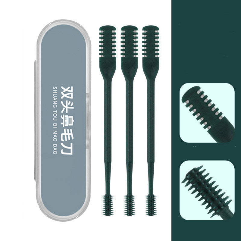 360 Rotating Nose Hair Trimmer - Portable and Washable