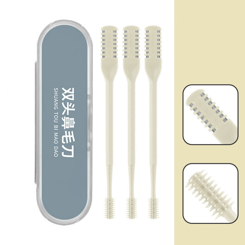 360 Rotating Nose Hair Trimmer - Portable and Washable