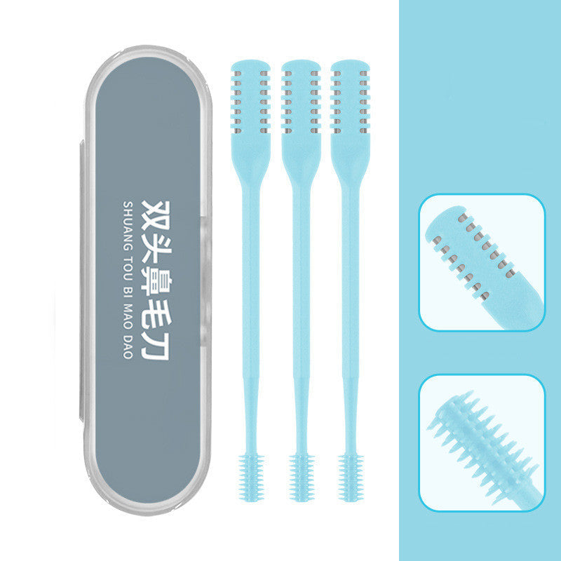 360 Rotating Nose Hair Trimmer - Portable and Washable